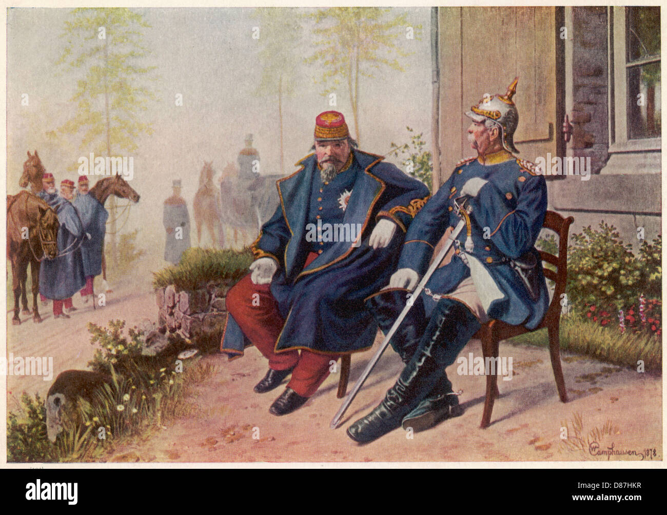 Battle of sedan napoleon Banque de photographies et d’images à haute ...