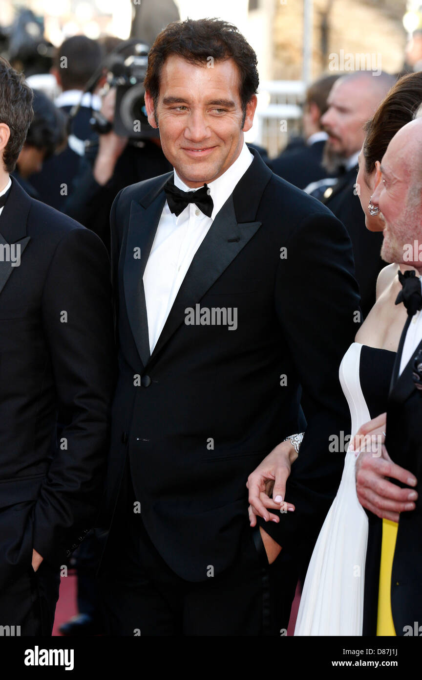 Cannes, France. Le 20 mai 2013. Clive Owen qui fréquentent les "liens du sang" une première mondiale à la 66e Festival de Cannes. Le 20 mai 2013. Photo : AFP/Alamy Live News Banque D'Images