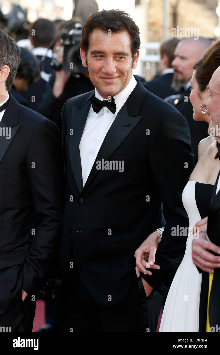 Cannes, France. Le 20 mai 2013. Clive Owen qui fréquentent les "liens du sang" une première mondiale à la 66e Festival de Cannes. Le 20 mai 2013. Photo : AFP/Alamy Live News Banque D'Images