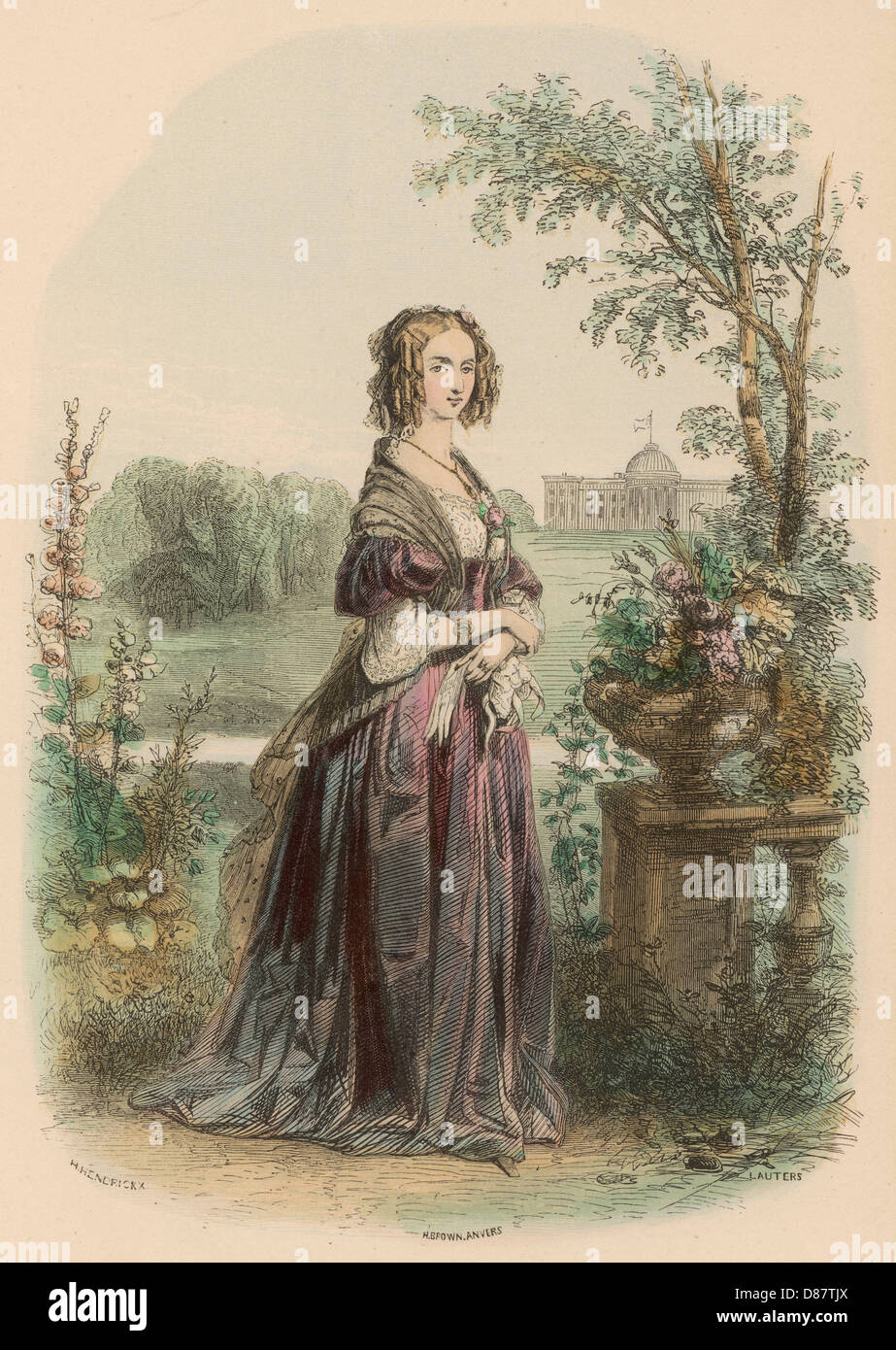 LOUISE-MARIE/BELGIQUE QN Banque D'Images