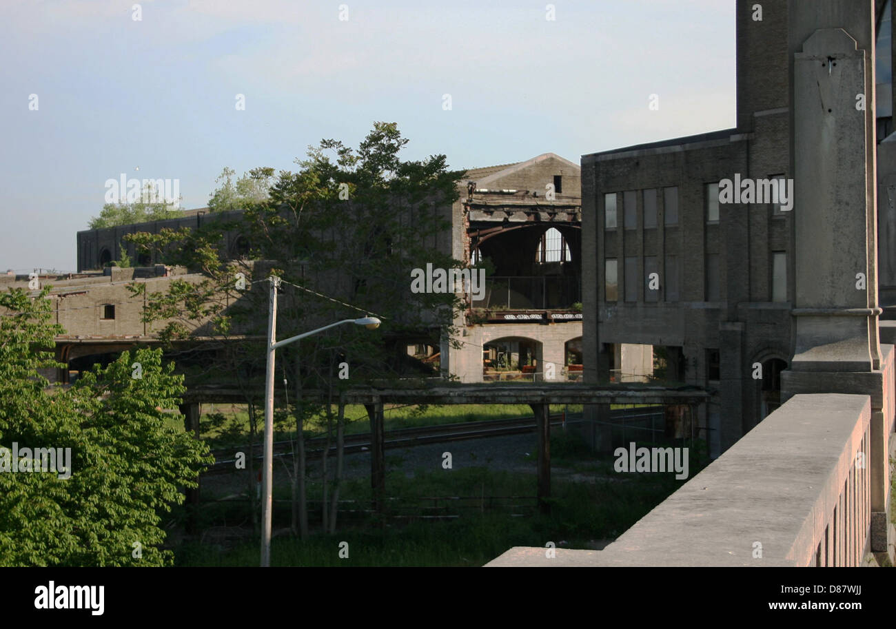 Buffalo Central Terminal 5. Banque D'Images