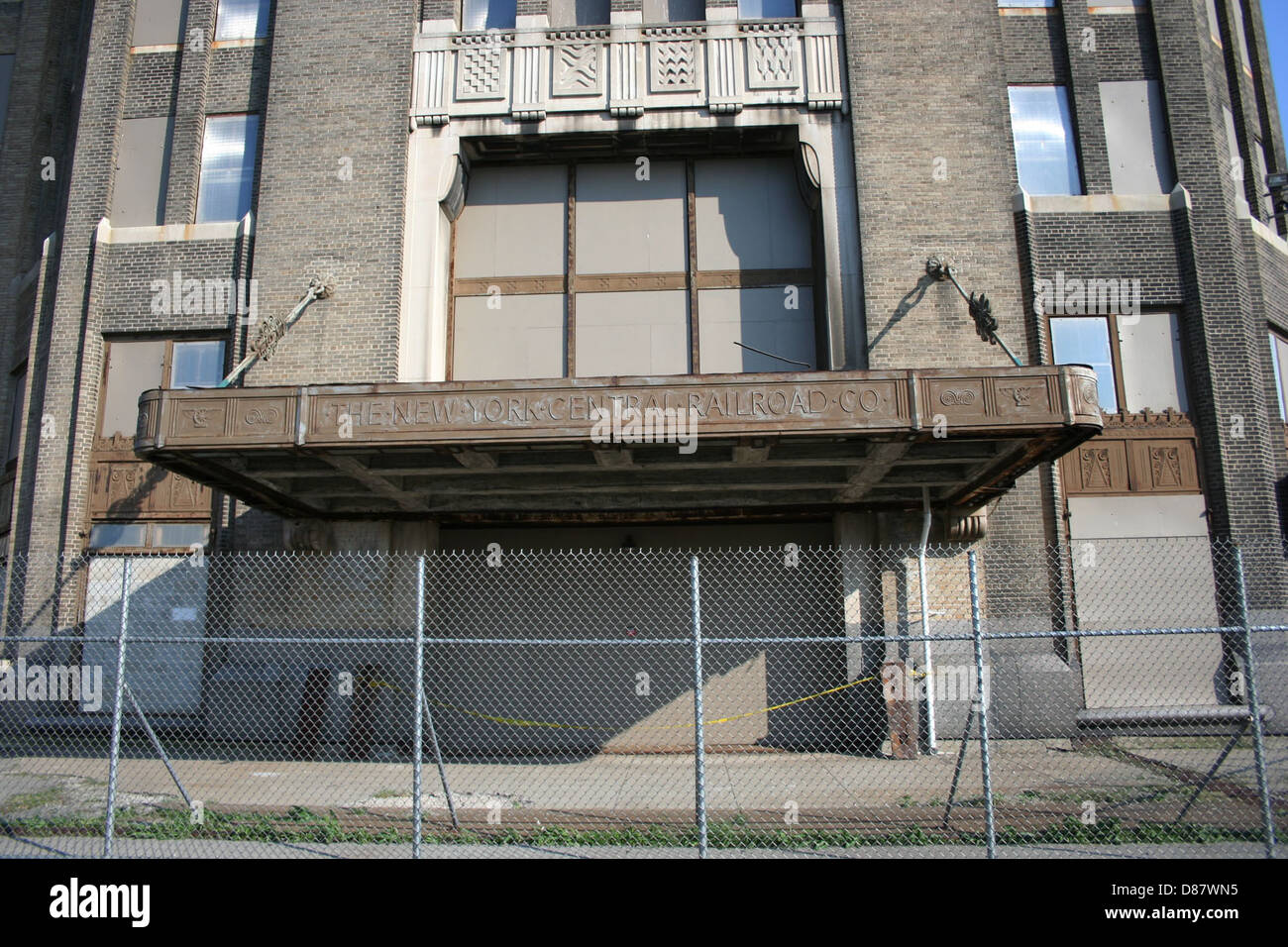Buffalo Central Terminal détail 3. Banque D'Images