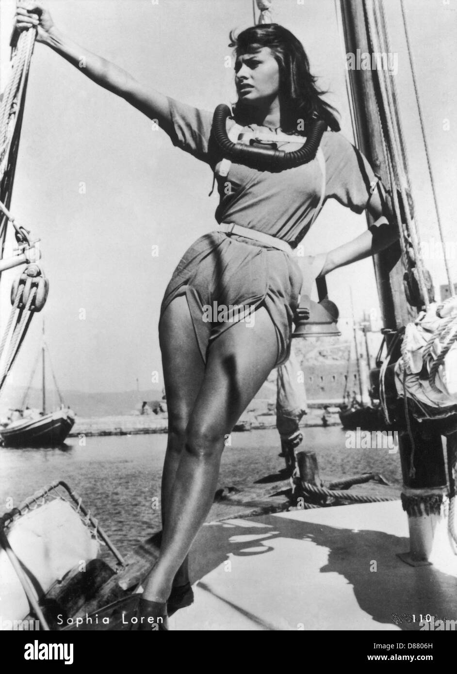 Sophia Loren Banque D'Images