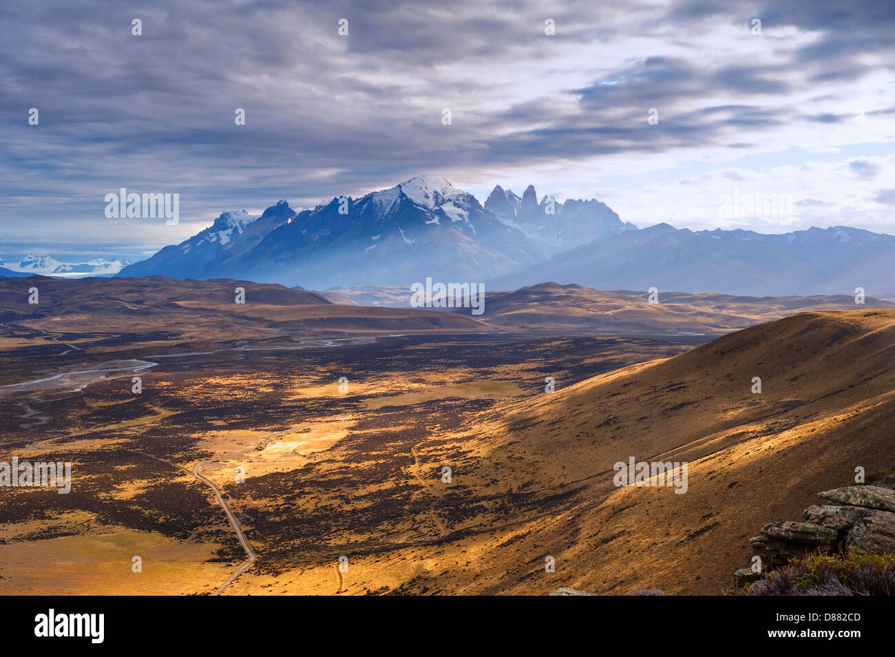 Parc National Torres del Paine, Chili Banque D'Images