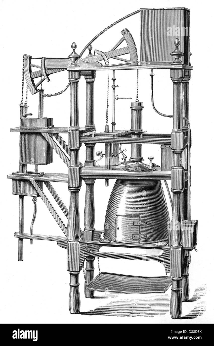 Moteur à vapeur de Newcomen Banque D'Images