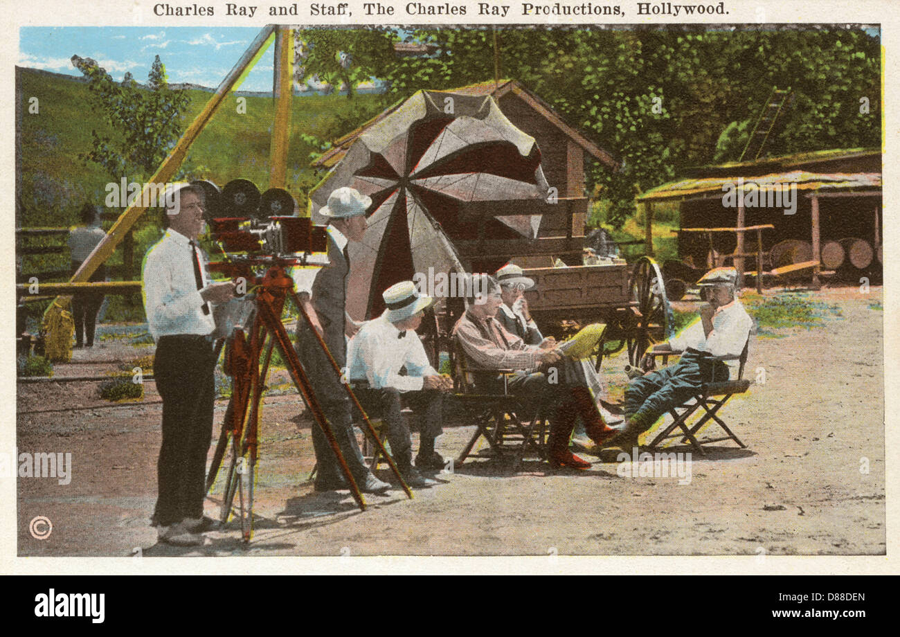 CHARLES RAY DIRIGEANT Banque D'Images