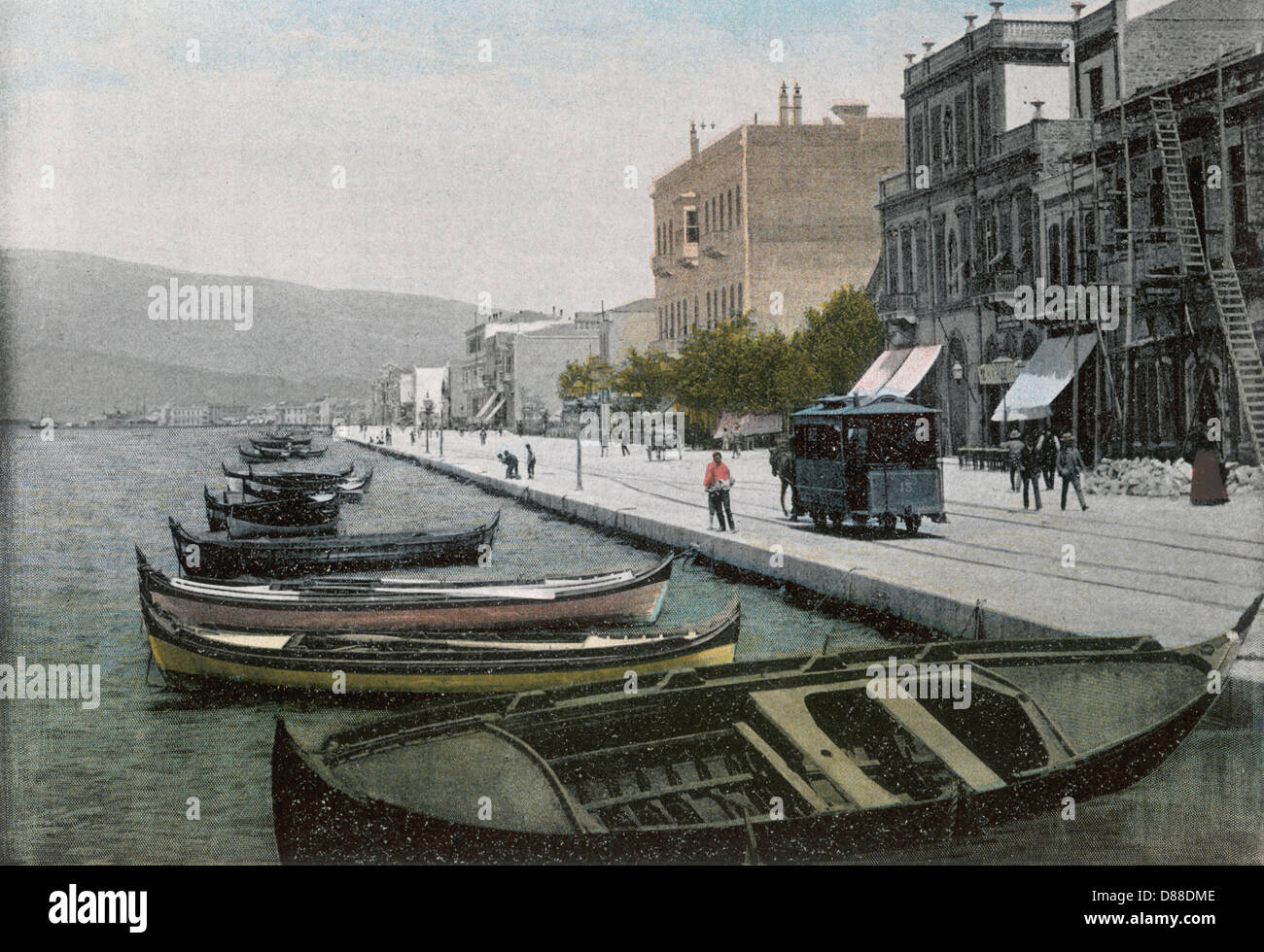 Turquie - Smyrna - Izmir - 1890 Banque D'Images