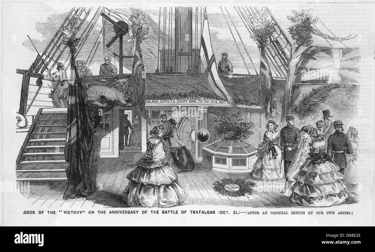 Trafalgar Day Banque D'Images