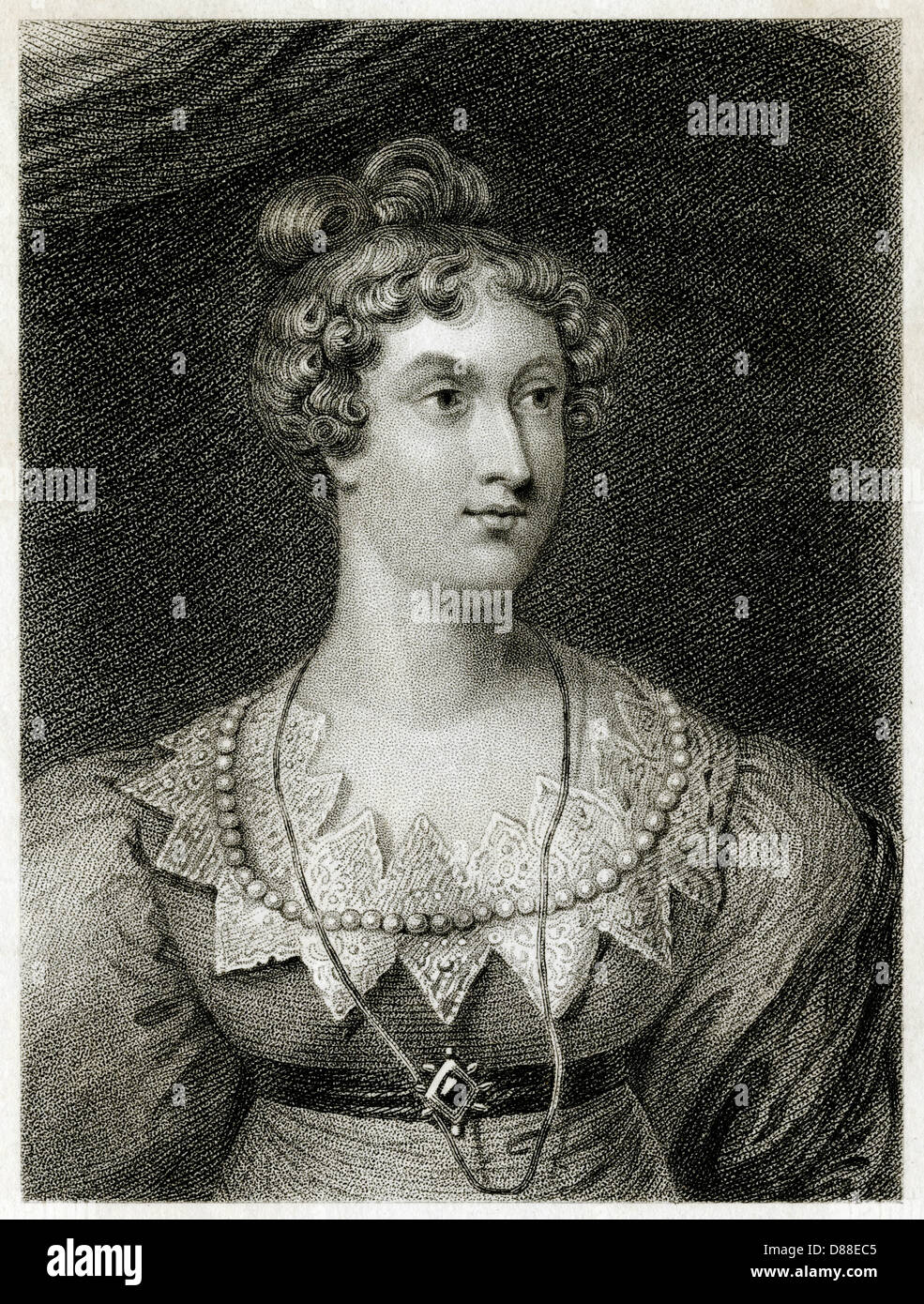 PRINCESSE CHARLOTTE Banque D'Images