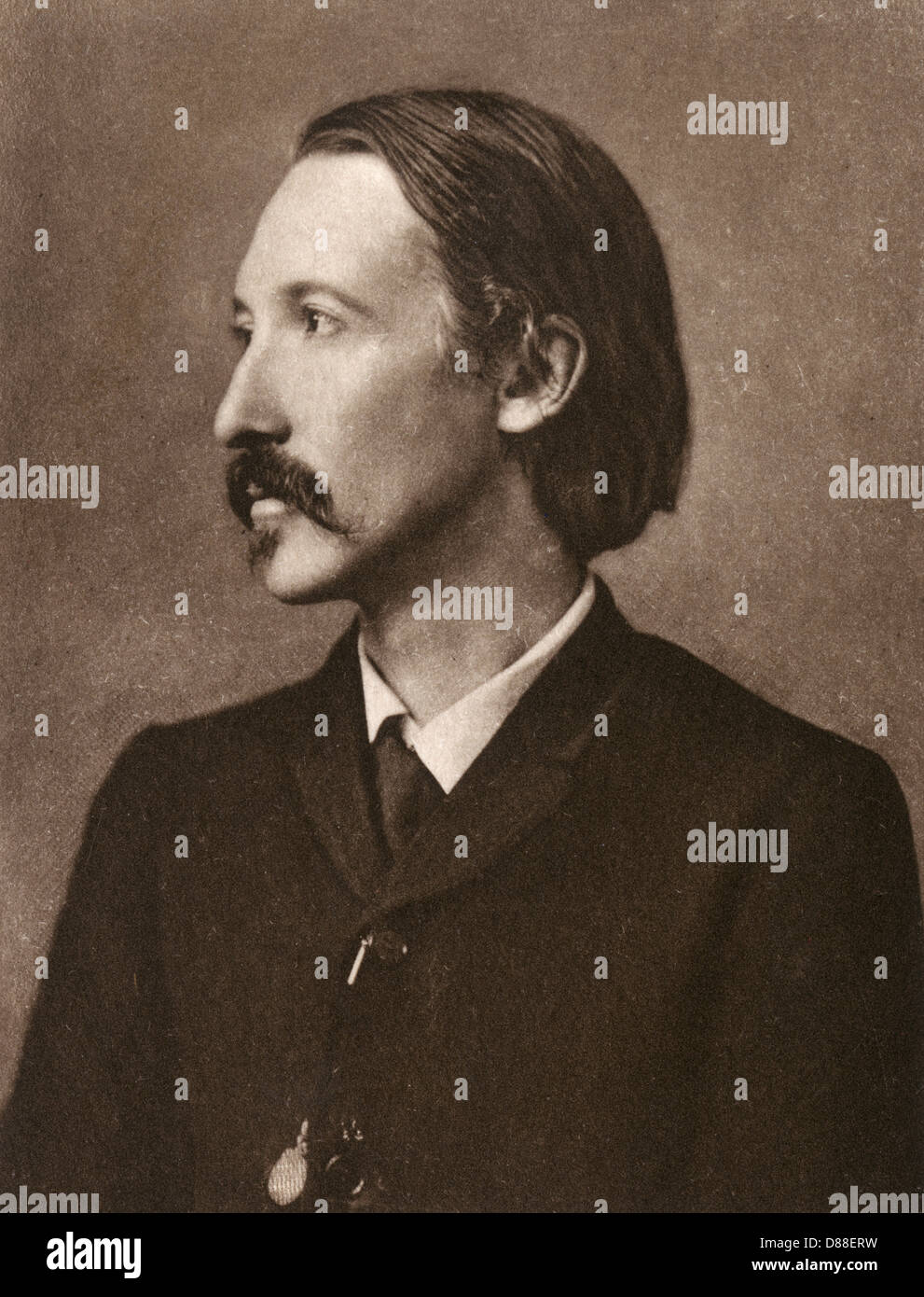 Robert Louis Stevenson Banque D'Images