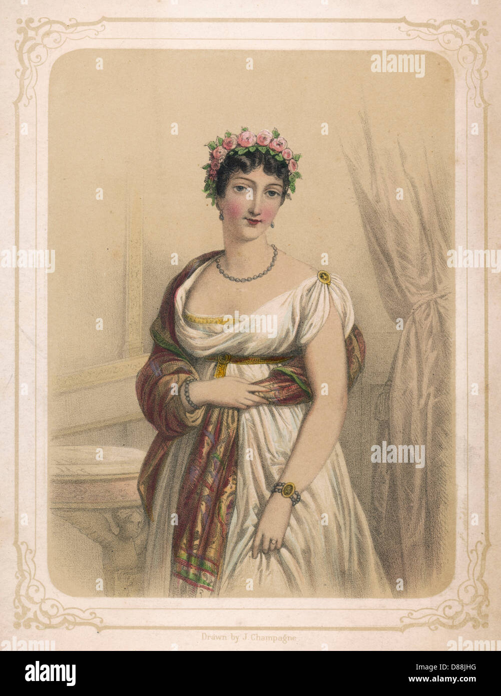 Jeanne Marie Tallien Banque D'Images