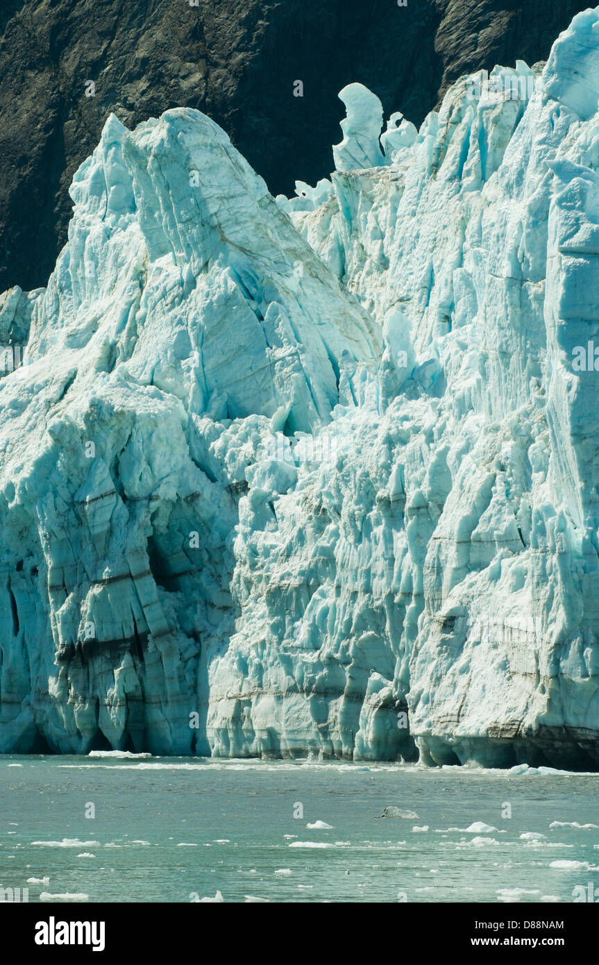 Marjerie Front du glacier, Glacier Bay, Alaska, USA Banque D'Images