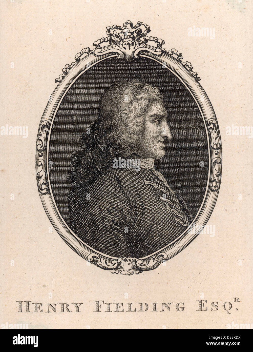 HENRY FIELDING Banque D'Images