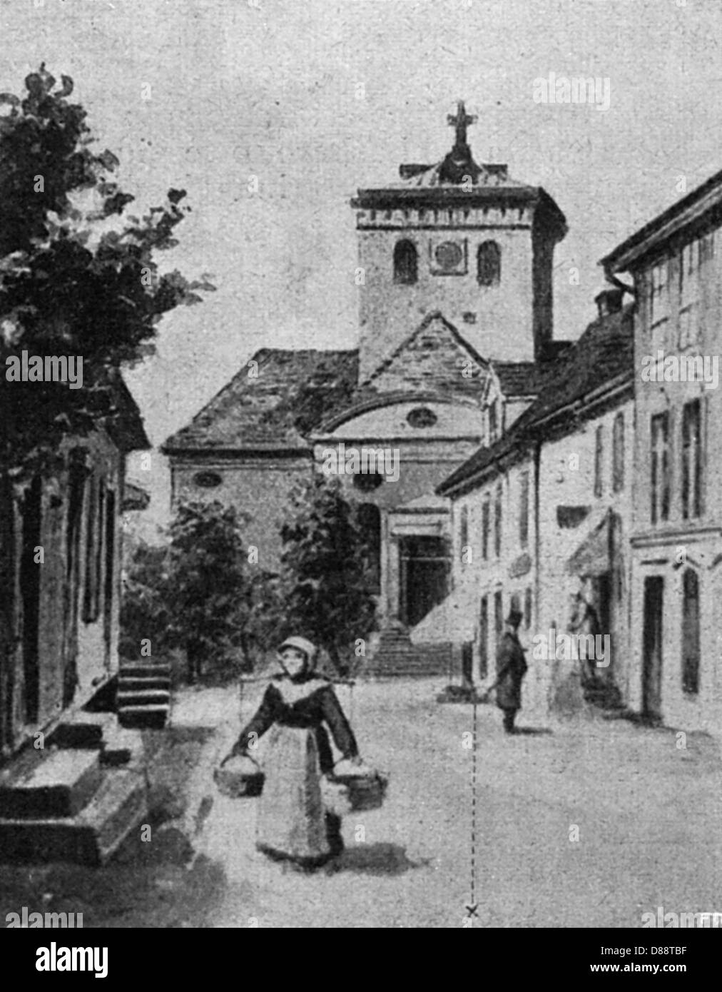 HENRIK IBSEN/SKIEN NAISSANCE Banque D'Images