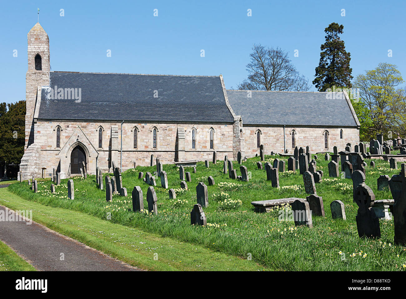 L'église paroissiale de St Michel et tous les anges,Ford Banque D'Images