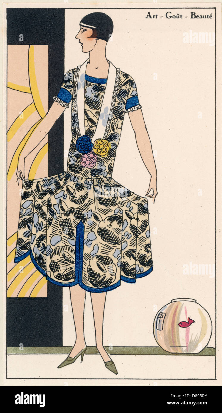 ROBE DE L'APRÈS-MIDI 1926 Banque D'Images