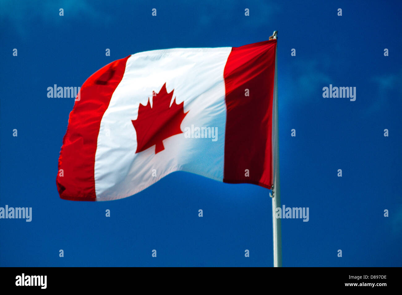 Canada - drapeau Canadien Banque D'Images