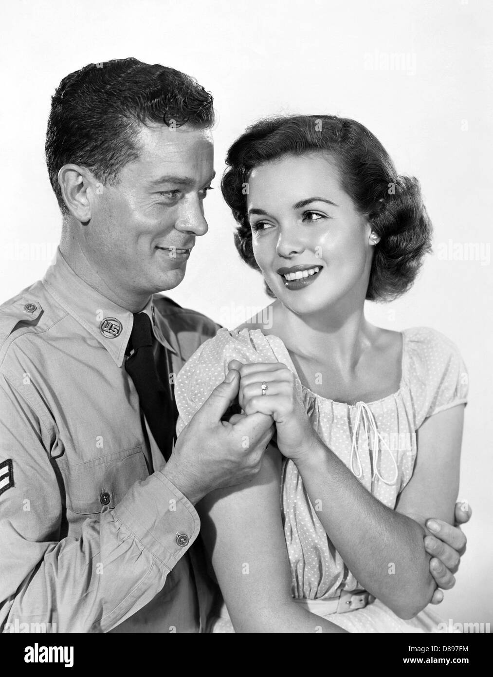 Les ÉTATS DU MARIAGE 1952 Stanley Kramer Productions film avec Brandon de Wilde et Julie Harris Banque D'Images