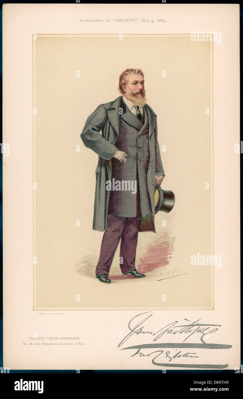 SEIGNEUR LEIGHTON Banque D'Images