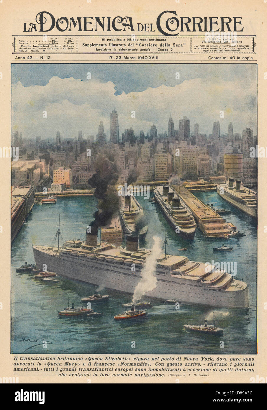 LA REINE ELIZABETH EN 1940 Banque D'Images