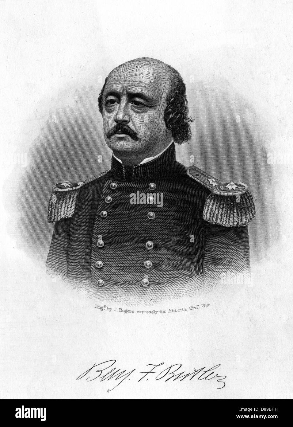 BENJAMIN FRANKLIN BUTLER Banque D'Images