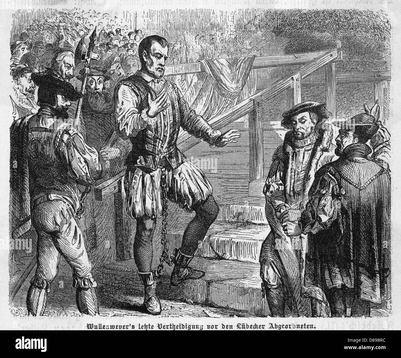 WULLEWNEVER EXÉCUTÉ Banque D'Images