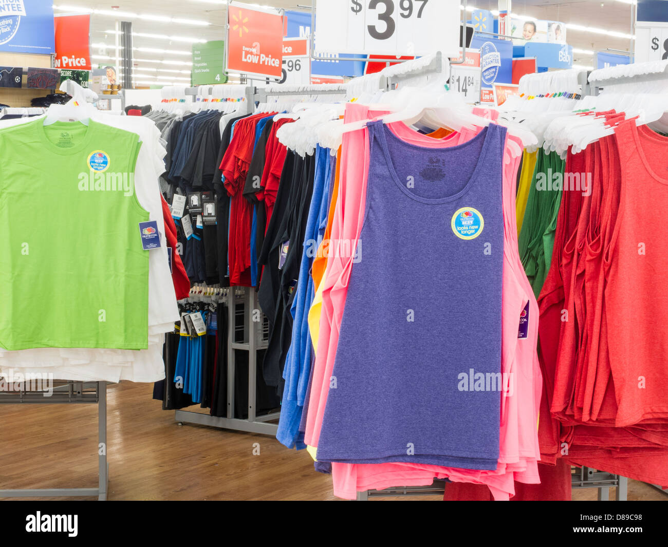 Walmart discount grand magasin Banque de photographies et d’images à