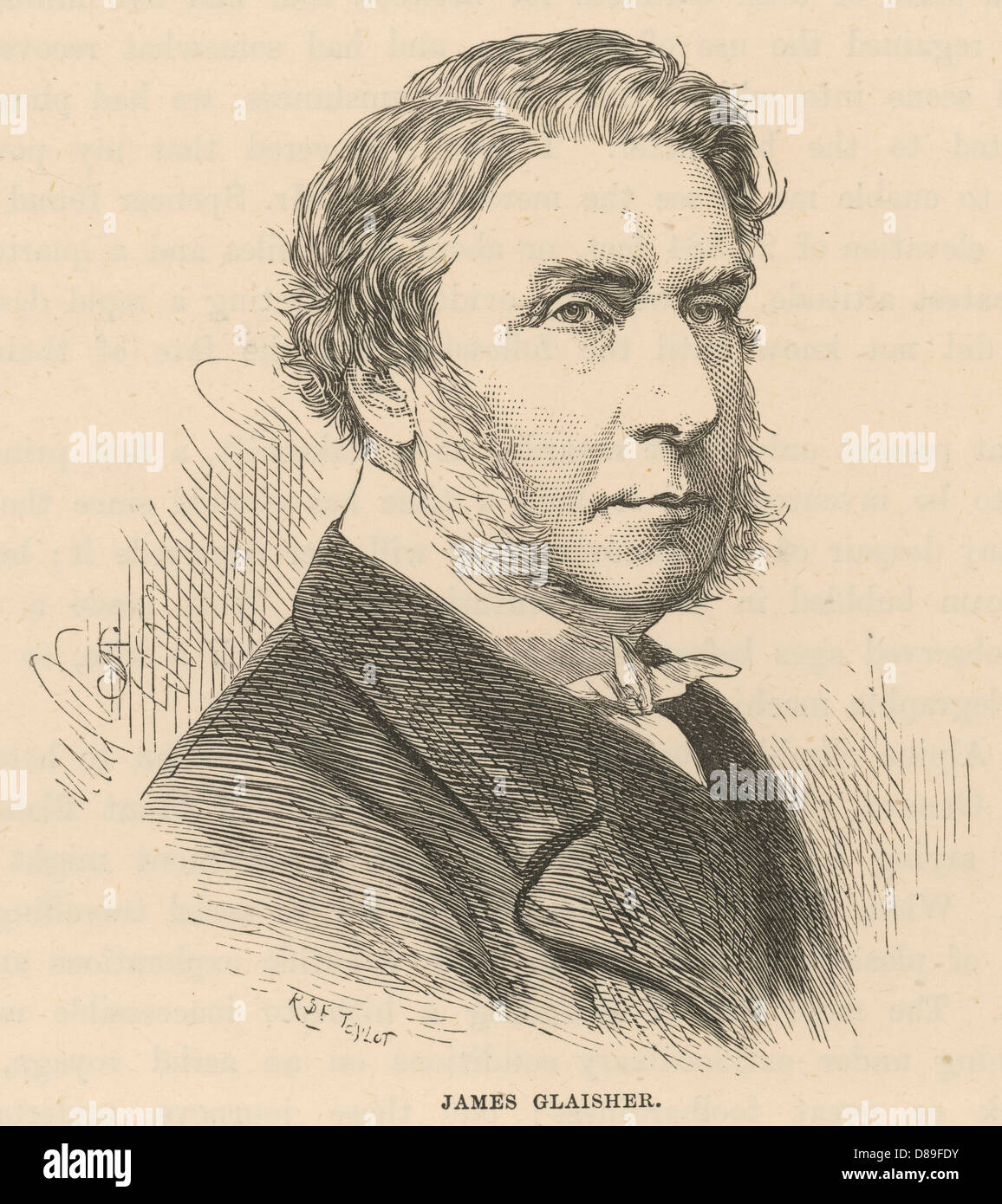 James Glaisher Banque D'Images