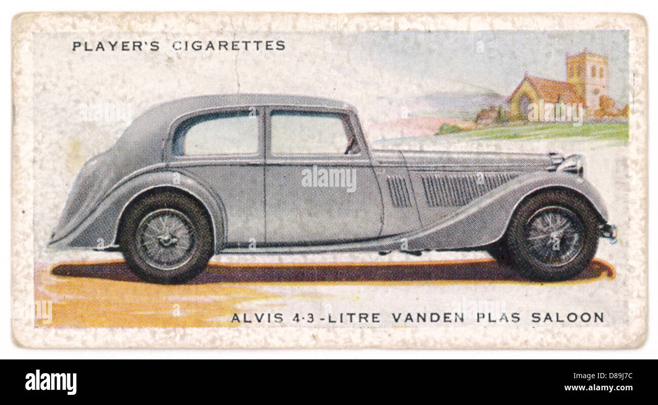 ALVIS 4,3 LITRE 1936 Banque D'Images