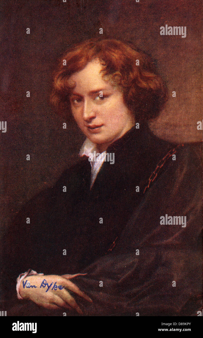 Antony van Dyck, artiste flamand Banque D'Images