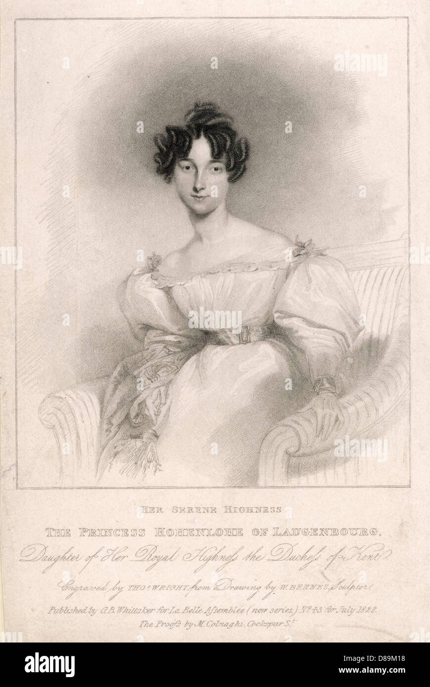 PRINCESSE FEODORA Banque D'Images