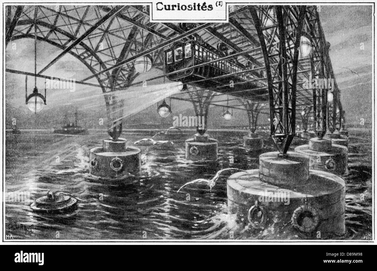 Pont de canal Banque D'Images