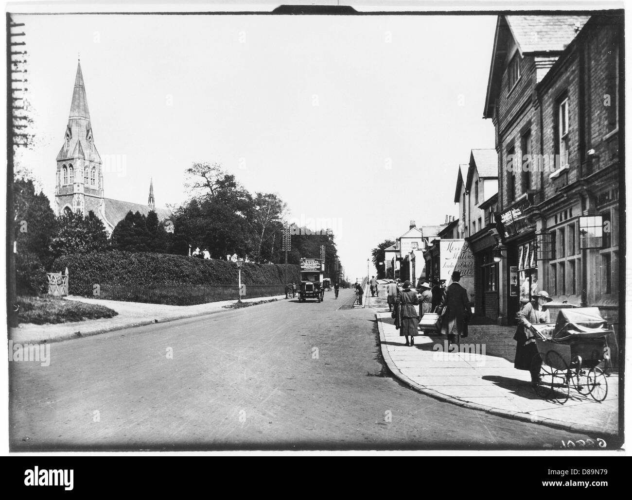 CAMBERLEY - 1916 Banque D'Images