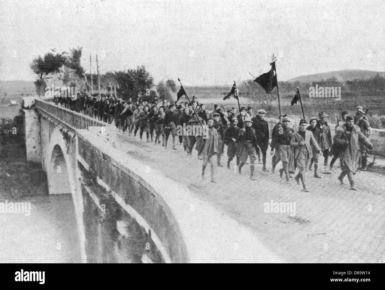 March On Rome 1922 Mussolini Banque De Photographies Et D images 