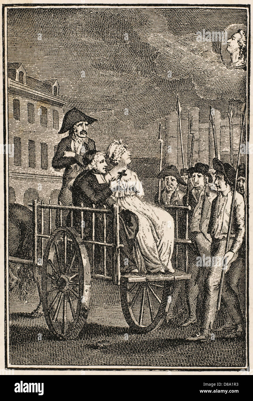 Marie Antoinette Warum Wurde Sie Hingerichtet Execution of marie antoinette Banque de photographies et d’images à
