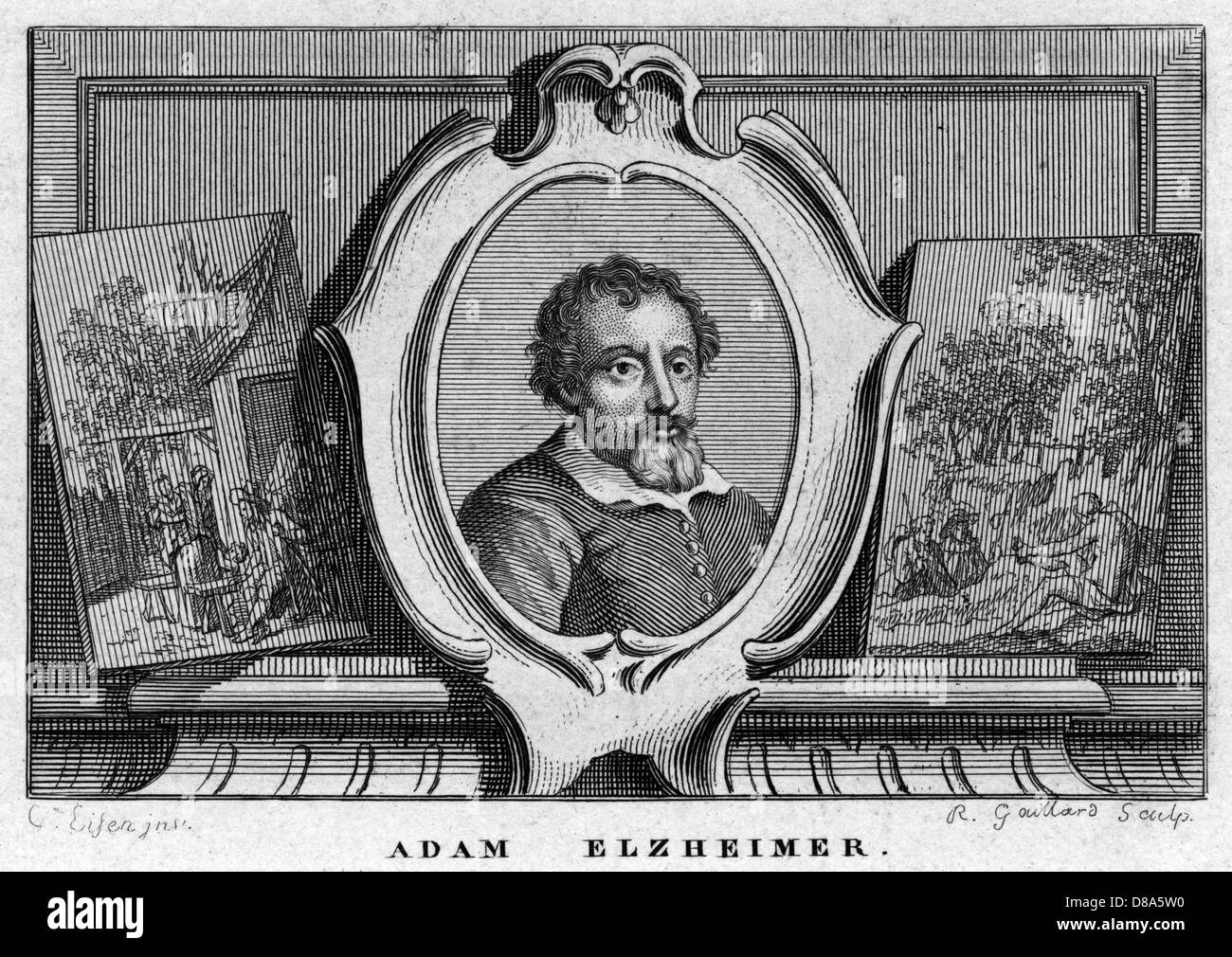 ADAM ELSHEIMER Banque D'Images