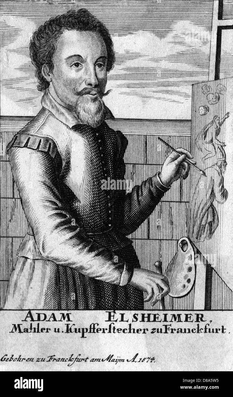 ADAM ELSHEIMER Banque D'Images