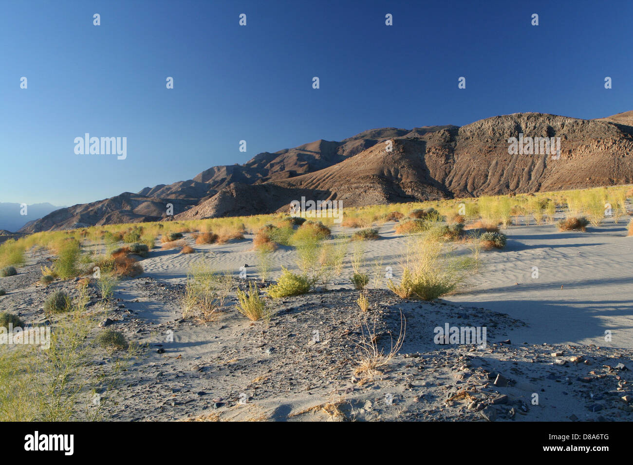 Coucher de soleil sur Owens Valley, CA Banque D'Images
