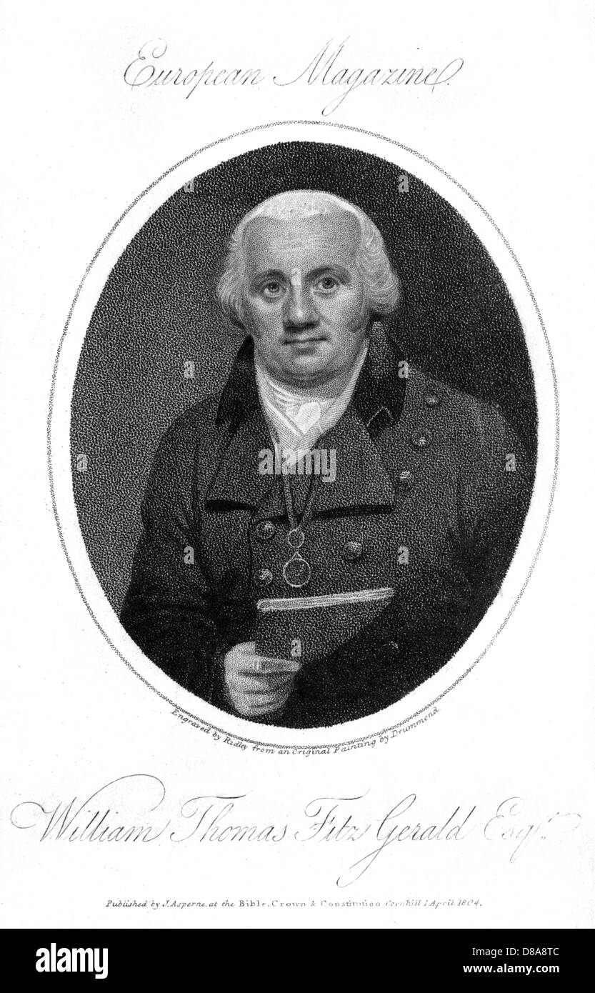 William Thos. Fitzgerald Banque D'Images