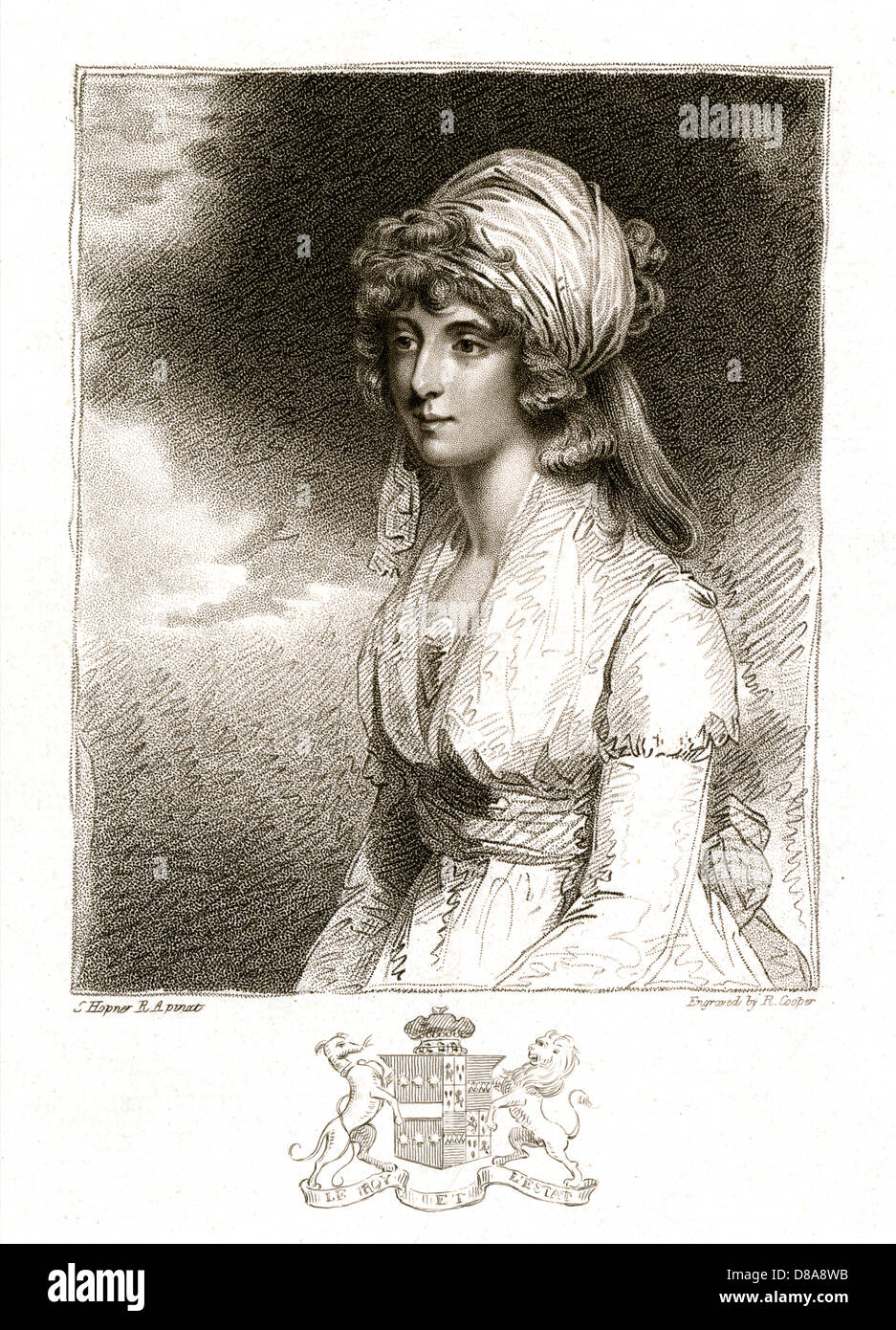 CHARLOTTE ASHBURNHAM Banque D'Images