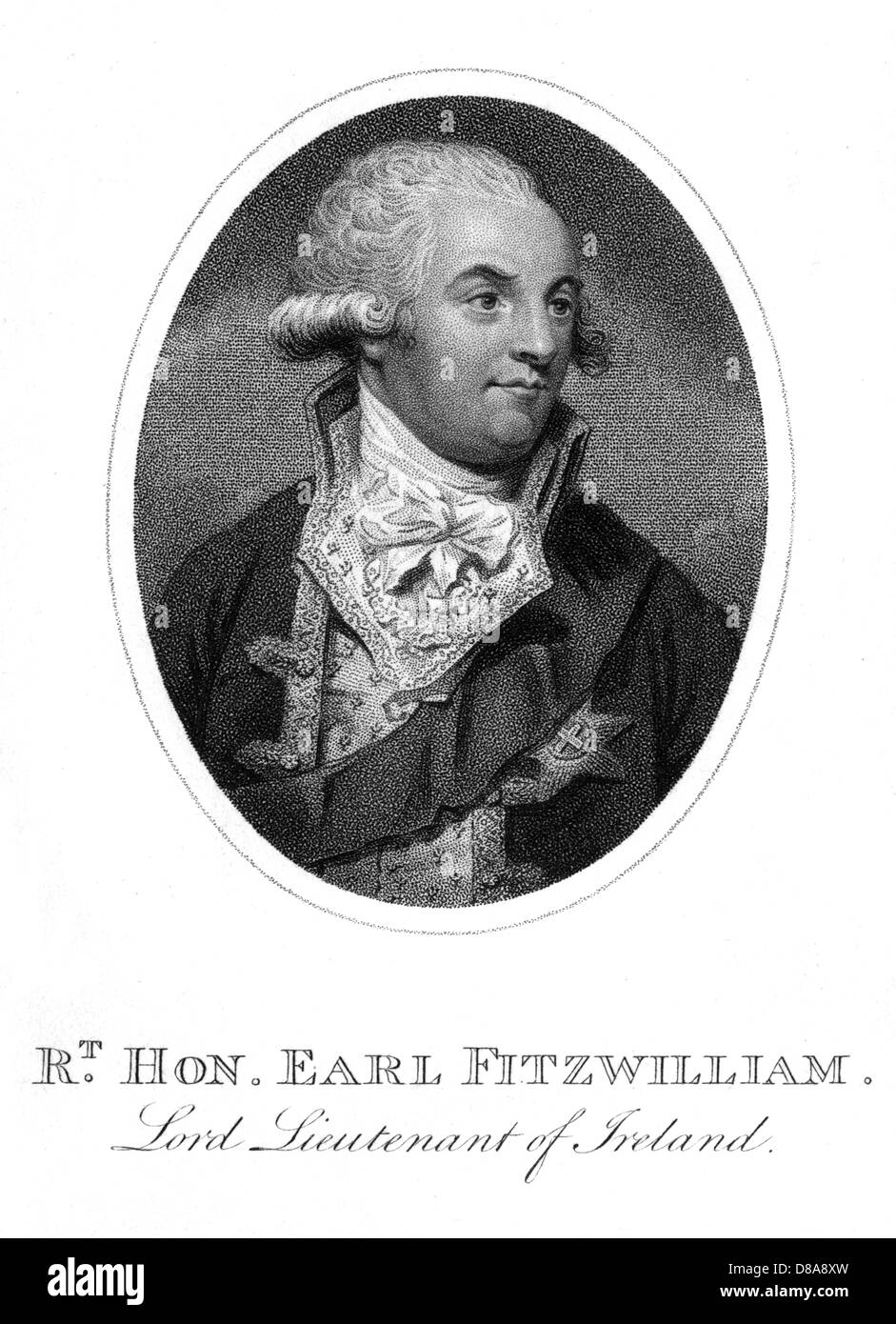 4TH EARL FITZWILLIAM - 2 Banque D'Images