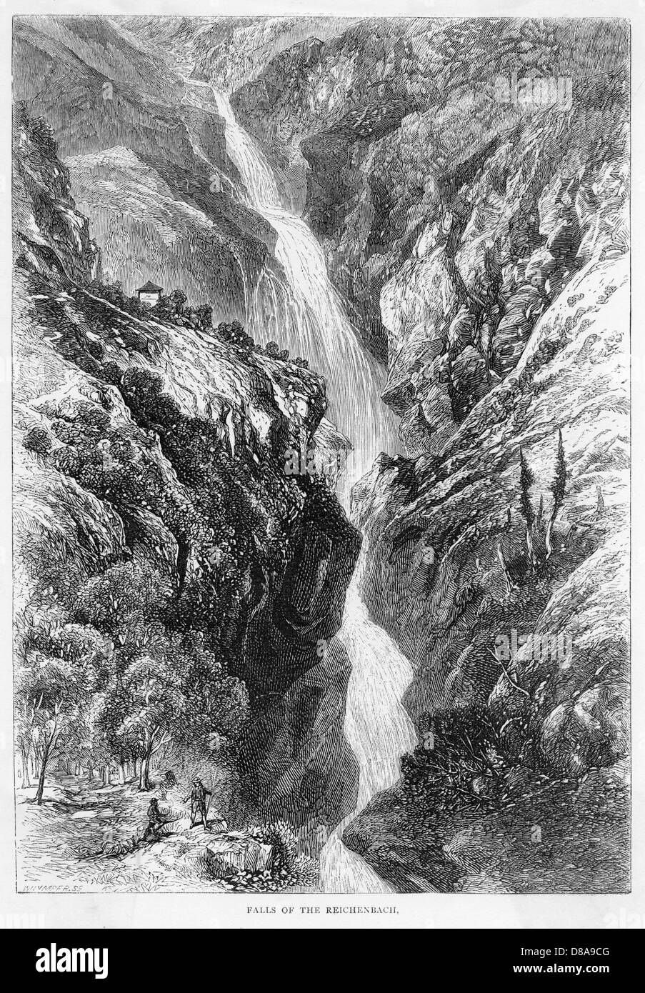 La Suisse Reichenbach Banque D'Images