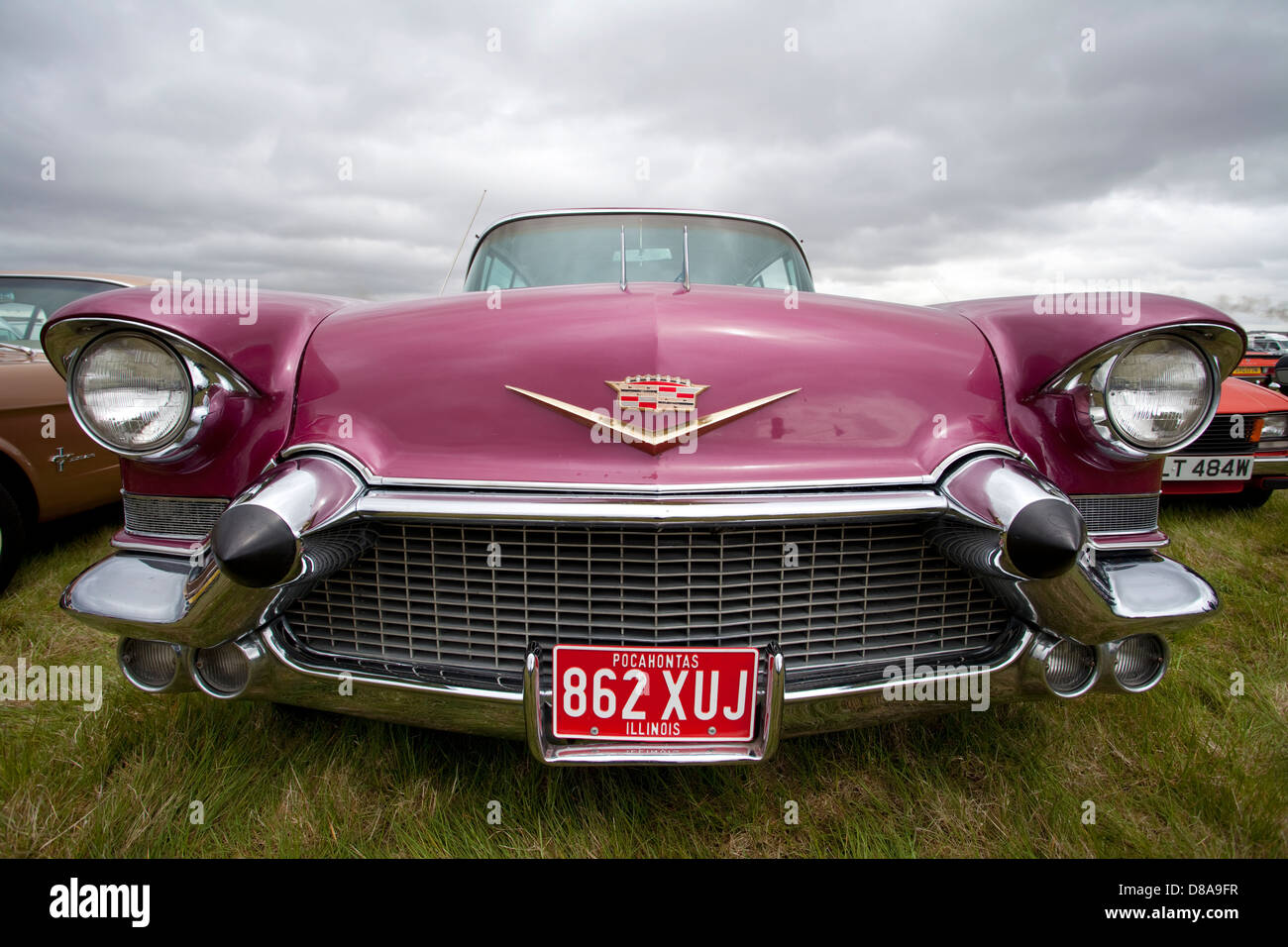 Classic 1957 Cadillac Fleetwood Banque D'Images