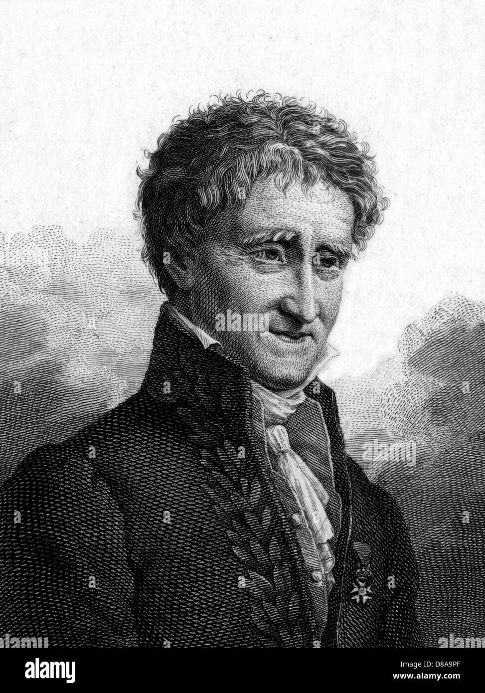 Jean Denis Barbie du Bocage Banque D'Images