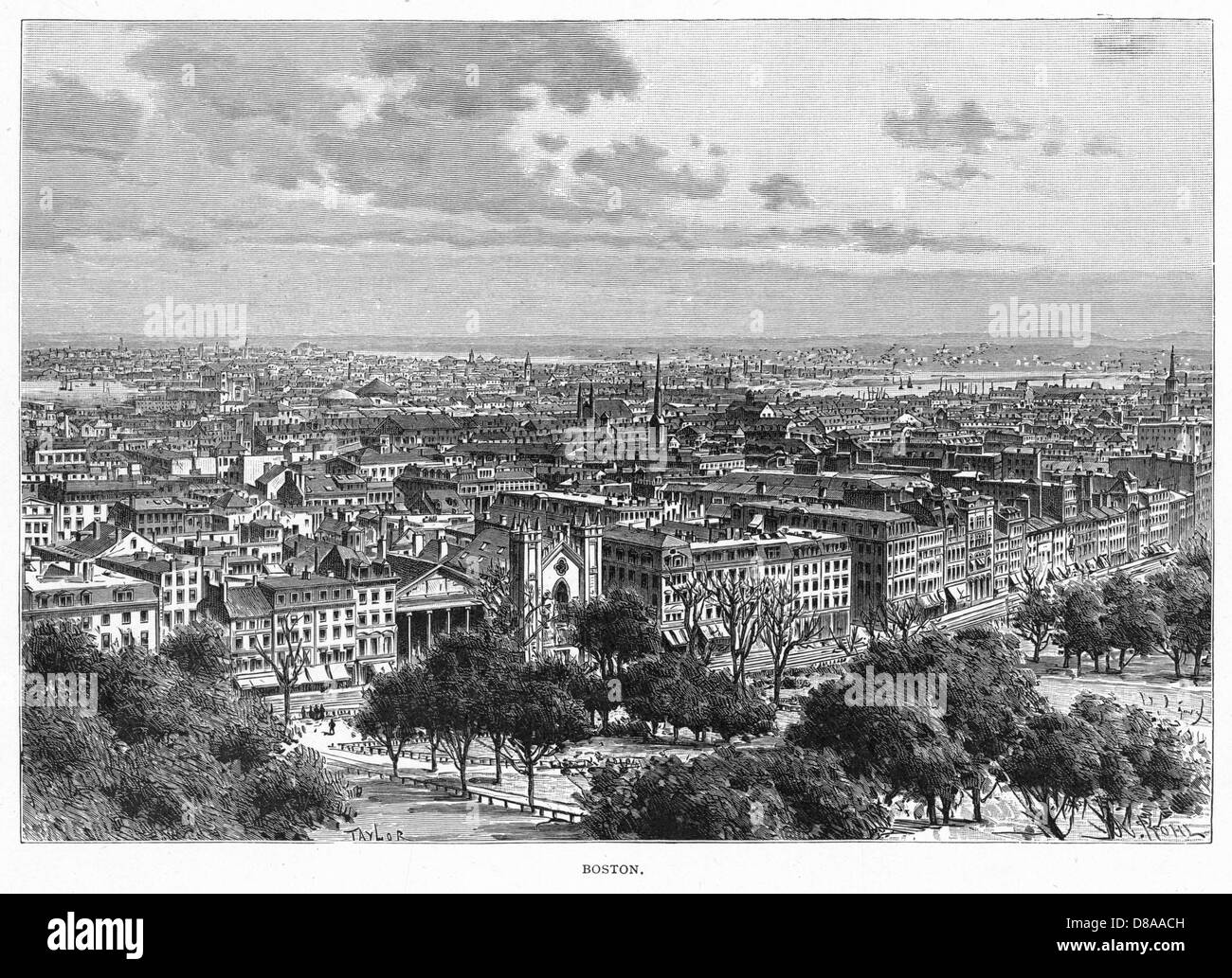 BOSTON USA Banque D'Images