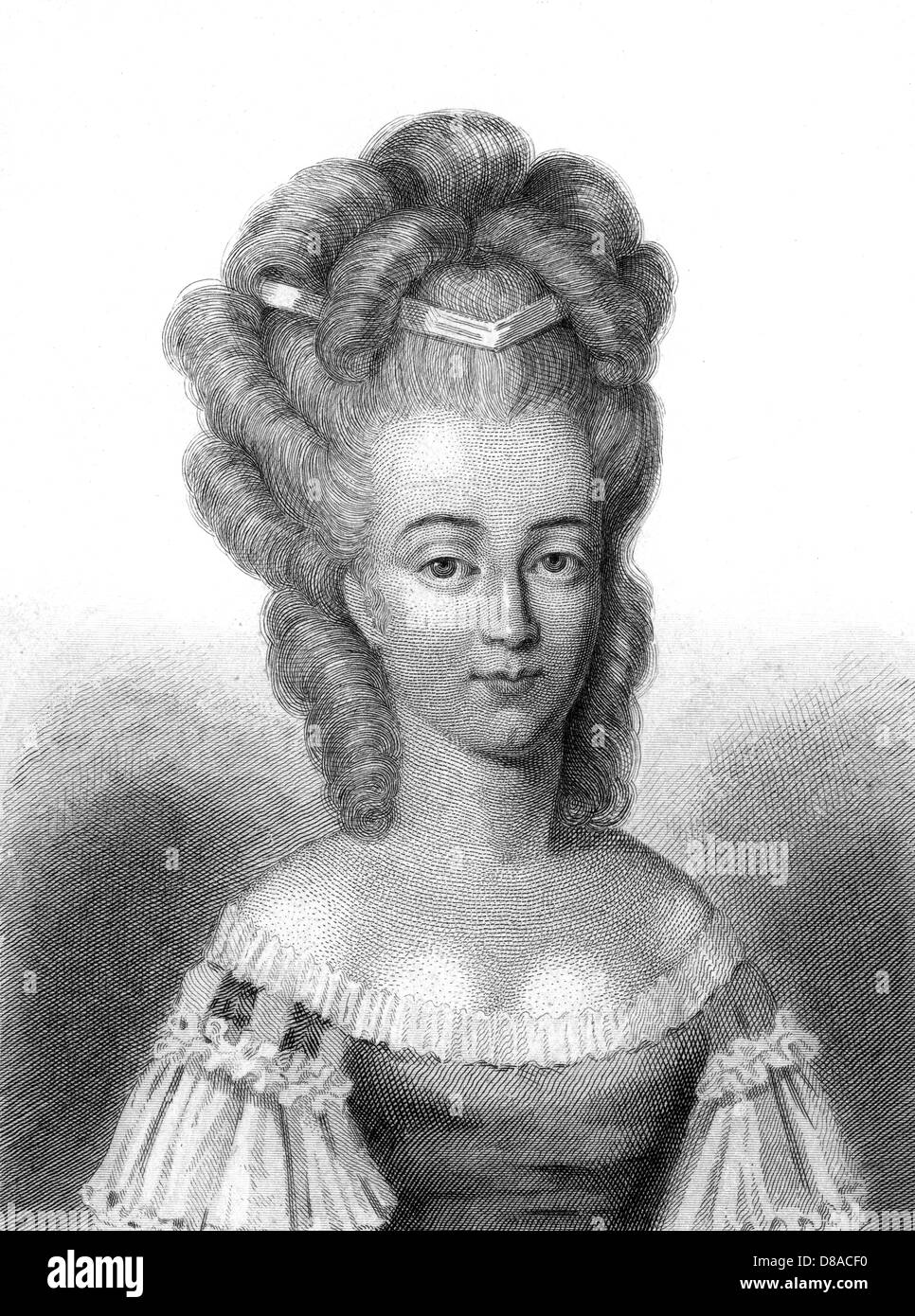 LOUISE DUCHESSE DE CONDE Banque D'Images