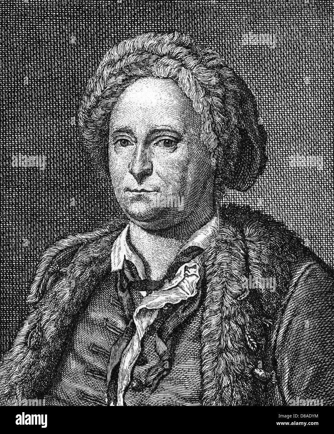 FRIEDRICH V HAGEDORN - 2 Banque D'Images