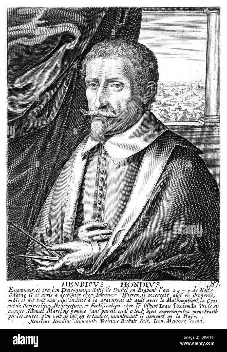 HENDRIK HONDIUS Banque D'Images