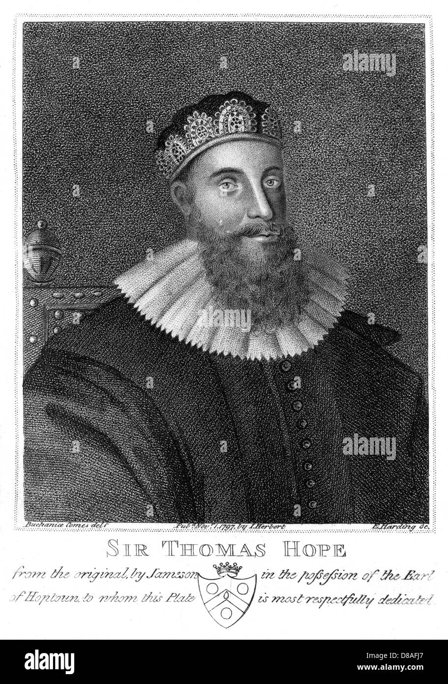SIR THOMAS HOPE Banque D'Images