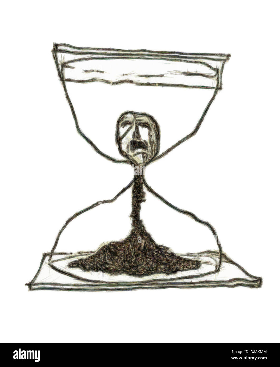 Sablier Banque D'Images